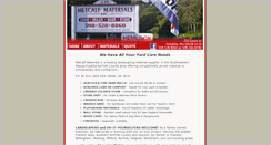 Desktop Screenshot of metcalfmaterials.com